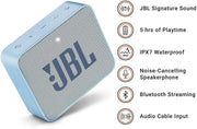 Jbl Go 2 Portable Bluetooth Waterproof Speaker With Mic Cyan JBL
